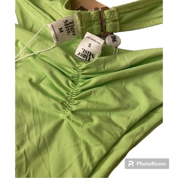 Tiger MIST Rosaline Bikini Set In Apple Medium Top Small Bottom - Picture 9 of 10